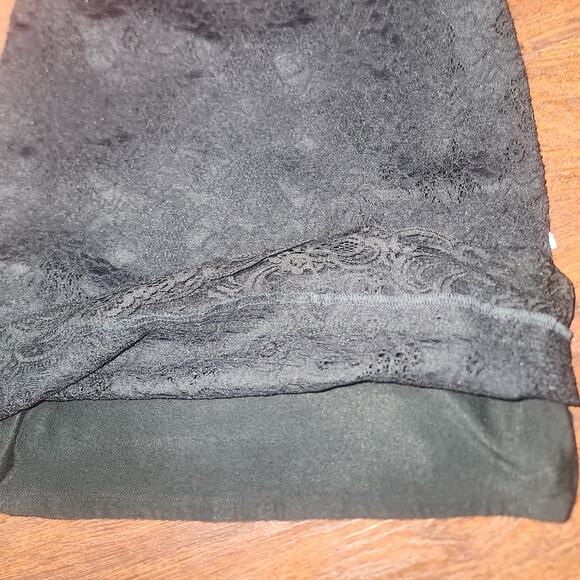 Free People Karlton Black Lace 3/4 Sleeve Backless Mini Dress XS - Picture 7 of 12